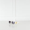 Nue Studio + Linda Farrow White Gold Crystals Oversized Sunglasses