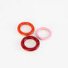 Charlotte Chesnais Pink Trio Enamel Rings