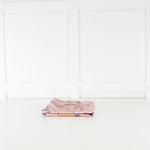 Aspinal Of London Pale Pink Beige Silk Square Scarf