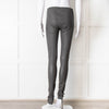 Joseph Grey Leather Stretchy Leggings