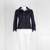 Red Valentino Navy Cotton Jacket