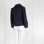 Red Valentino Navy Cotton Jacket