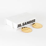 Jil Sander Chain Watch Gold Large Earrings