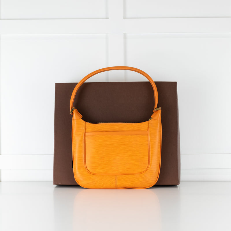 Louis Vuitton Orange Matsy Epi Leather Bag