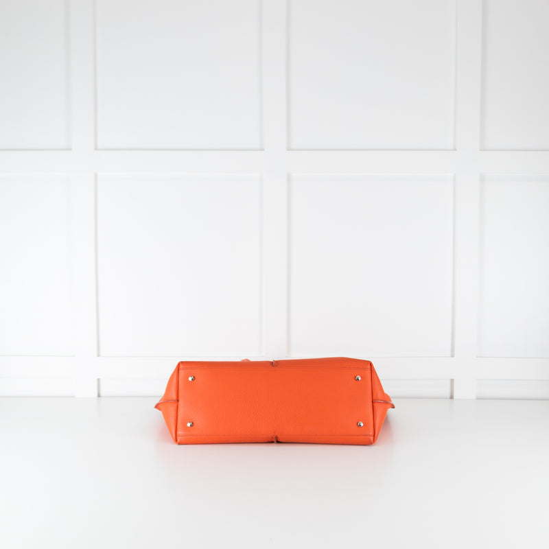 Tod's Orange Joy Large Tote Bag