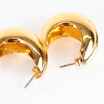 Missoma Large Gold Ridge Earring