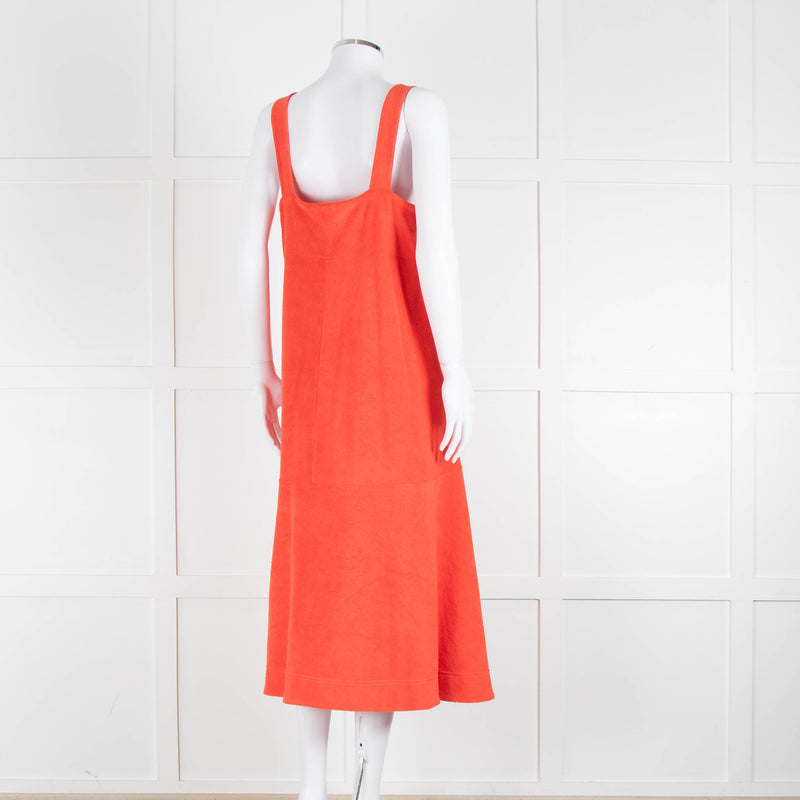 Me+Em Coral Terry Cloth Summer Dress