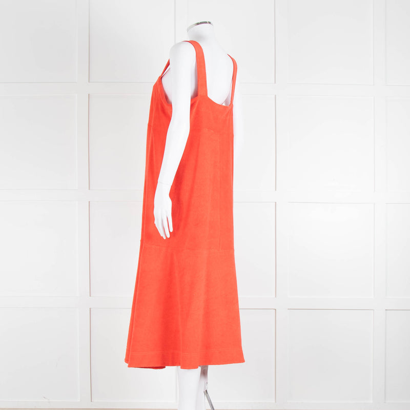 Me+Em Coral Terry Cloth Summer Dress