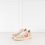 Veja V-10 Trainers Pink Logo V