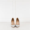 Gianvito Rossi Silver 85 Court Shoe