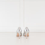 Gianvito Rossi Silver 85 Court Shoe
