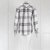 Rails Black and White Brushed Cotton Check Shirt