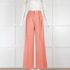 Alice + Olivia Peach Light Wool Trousers