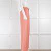 Alice + Olivia Peach Light Wool Trousers