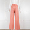 Alice + Olivia Peach Light Wool Trousers