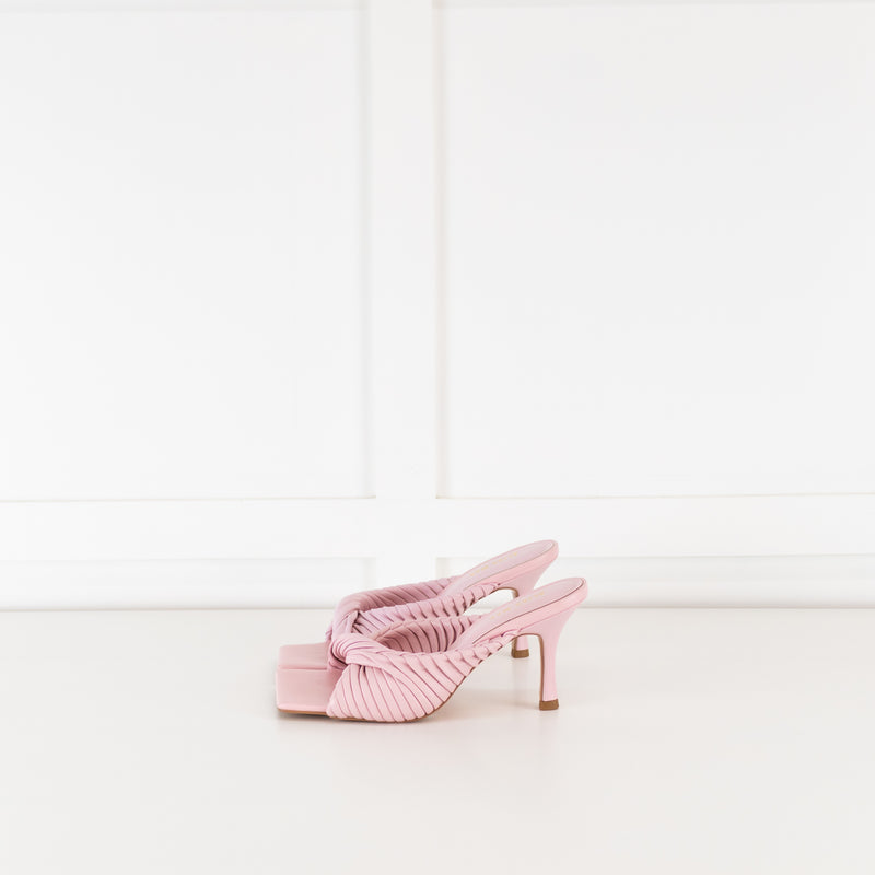 Alias Mae Pink Twist Front Mules