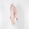 Nanushka Beige Collared Satin Shirt