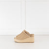 Castaner Beige Canvas Espadrille Mules