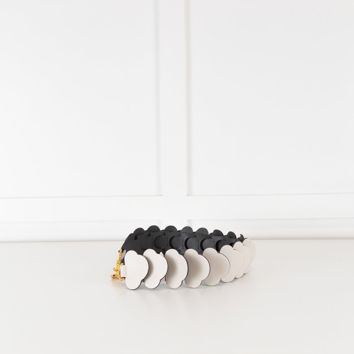 Anya Hindmarch Build a Bag White Cloud Strap