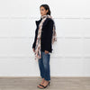 Unbranded Feather Print Cashmere Knitted Scarf