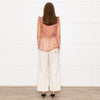 Zadig & Voltiare Pink And Purple Snake Print Sheer Blouse