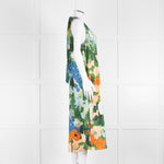Stine Goya Yellow and Green Floral Sleeveless Dress