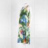 Stine Goya Yellow and Green Floral Sleeveless Dress