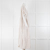 Commonry Beige Linen Short Sleeve Maxi Dress