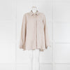 Lafayette 148 Beige Linen Shirt