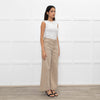 Paige Anessa Beige Flared Trousers