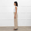 Paige Anessa Beige Flared Trousers
