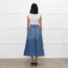 Me + Em Denim Midi Skirt