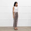 Alice + Olivia Lurex Patterned Ciagrette Trousers