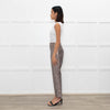Alice + Olivia Lurex Patterned Ciagrette Trousers