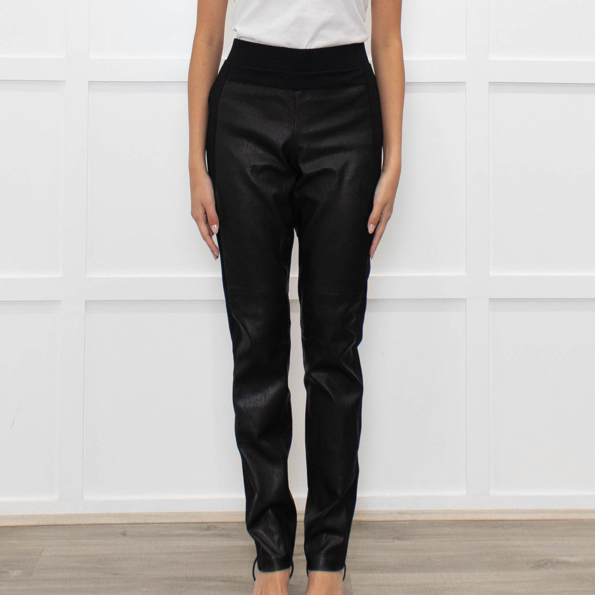 Vince at Bergdorf Goodman Leather Leggings
