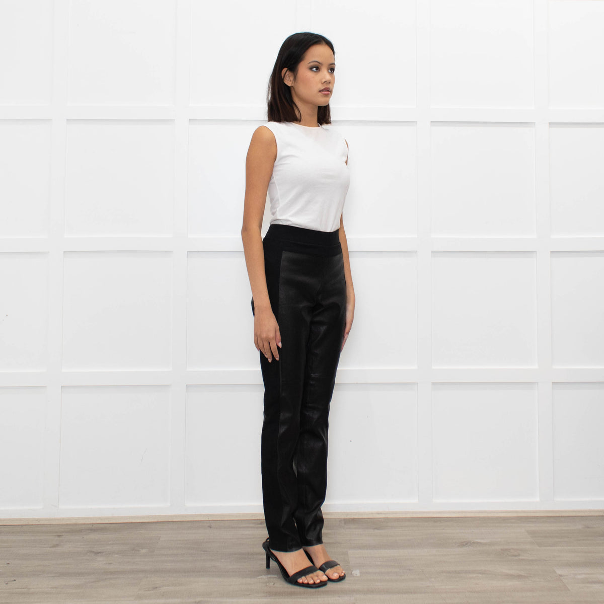 Vince at Bergdorf Goodman Leather Leggings