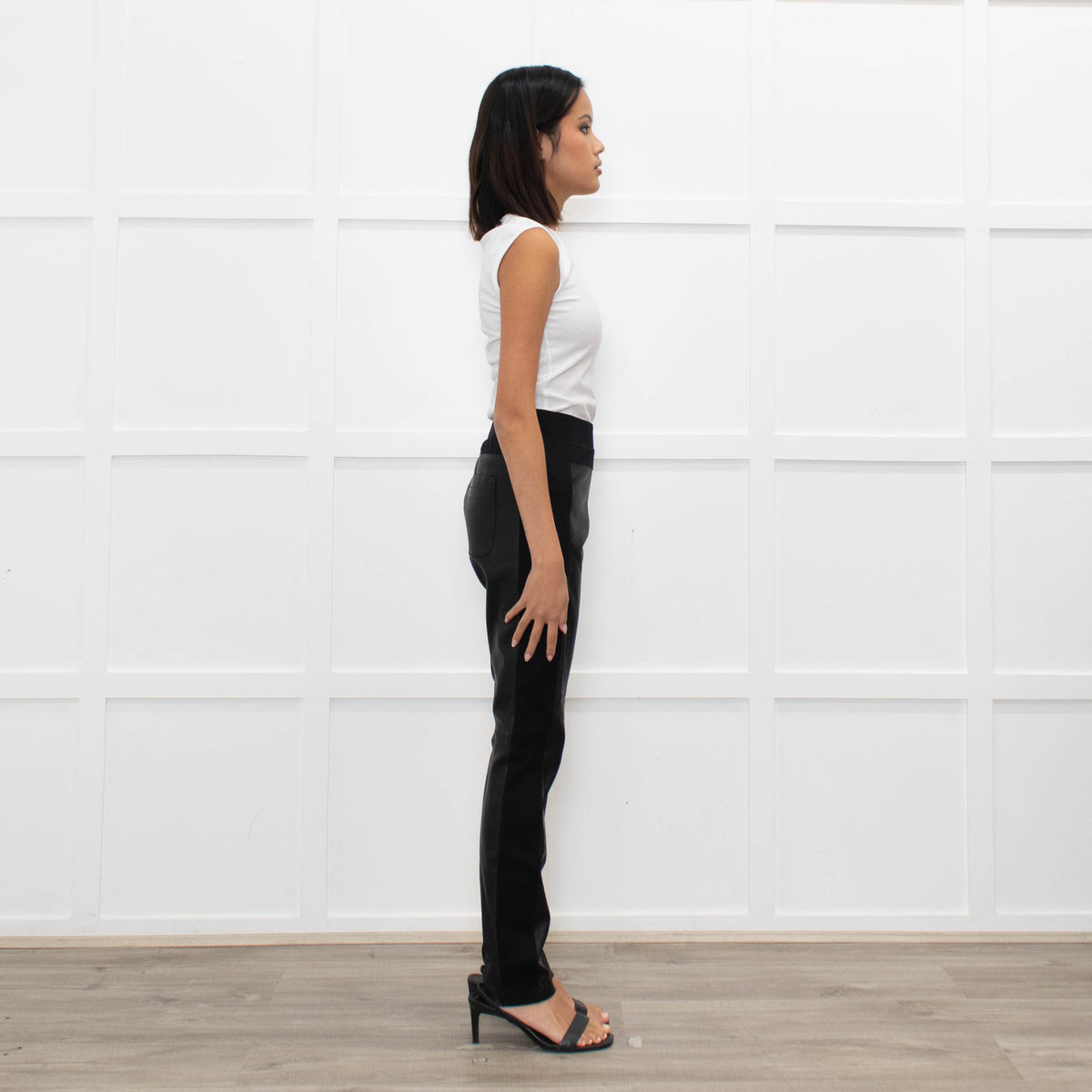 Vince at Bergdorf Goodman Leather Leggings