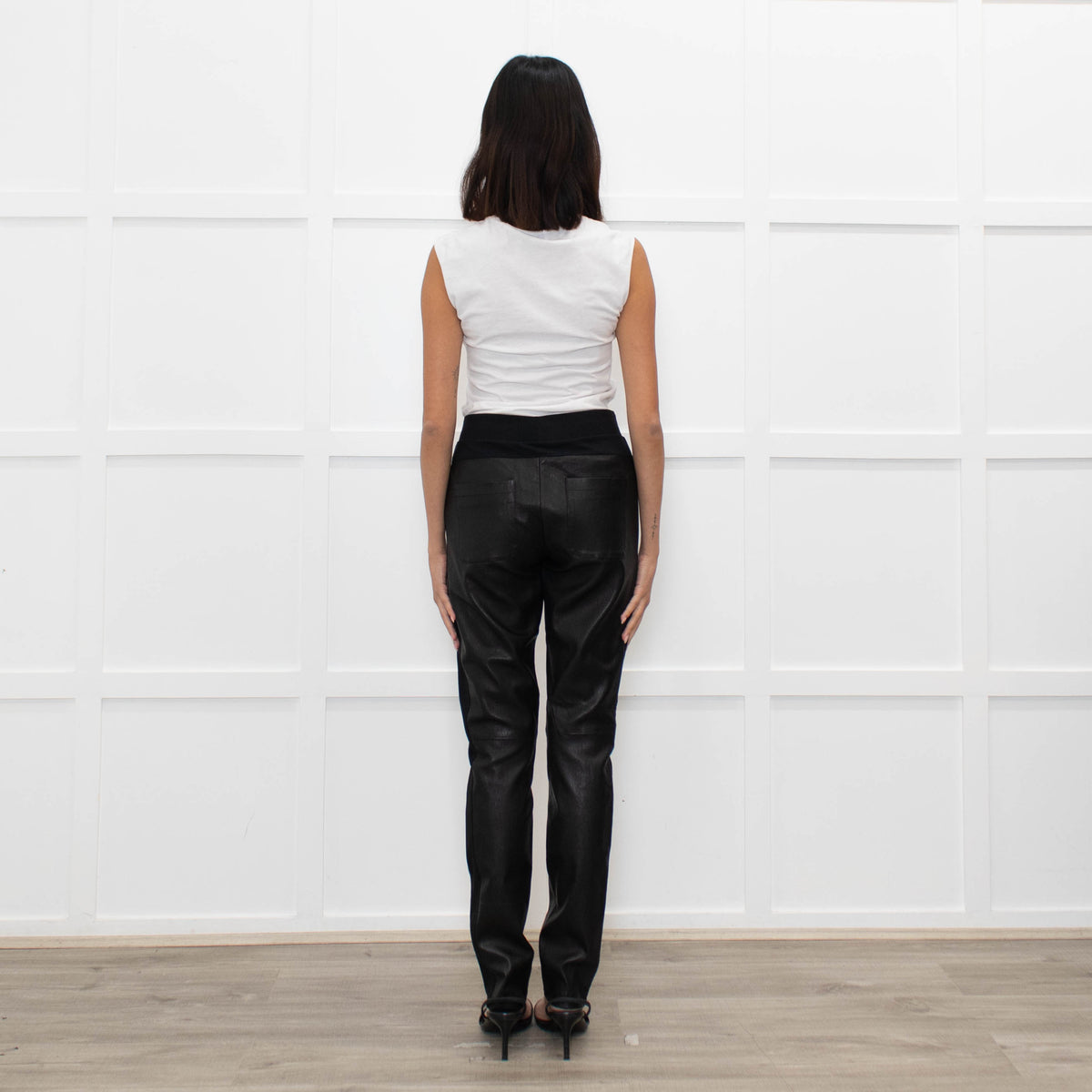 Vince at Bergdorf Goodman Leather Leggings