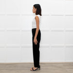 Theory Black Velvet Trousers