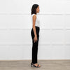Theory Black Velvet Trousers