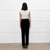 Theory Black Velvet Trousers