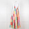 Sundress Rainbow Patchwork Sequin Maxi Dress