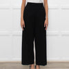 Piazza Sempione Black Tailoured Wide Leg Trousers