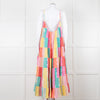 Sundress Rainbow Patchwork Sequin Maxi Dress