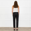 Bella Dahl Black Sheen Draw String Joggers