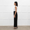 Piazza Sempione Black Tailoured Wide Leg Trousers