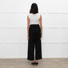 Piazza Sempione Black Tailoured Wide Leg Trousers