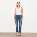 M.I.H Blue Straight Leg Denim Trousers