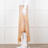 Missoni Orange Toned Sparkle Stretch Midi Skirt