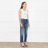 M.I.H Blue Straight Leg Denim Trousers